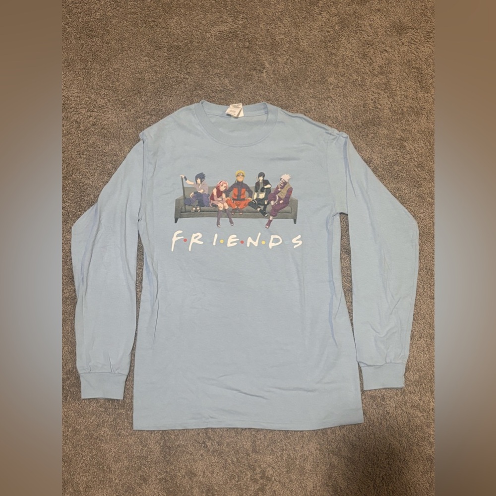 NARUTO X FRIENDS long sleeve tee